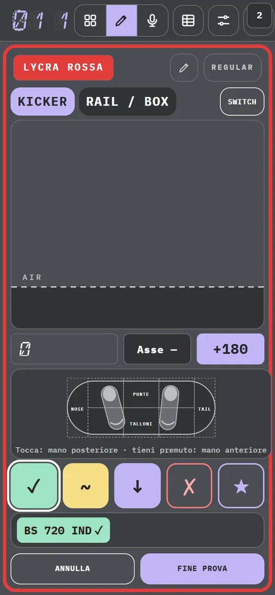 Dimostrazione nell'app: Il tuo desk · Gesti