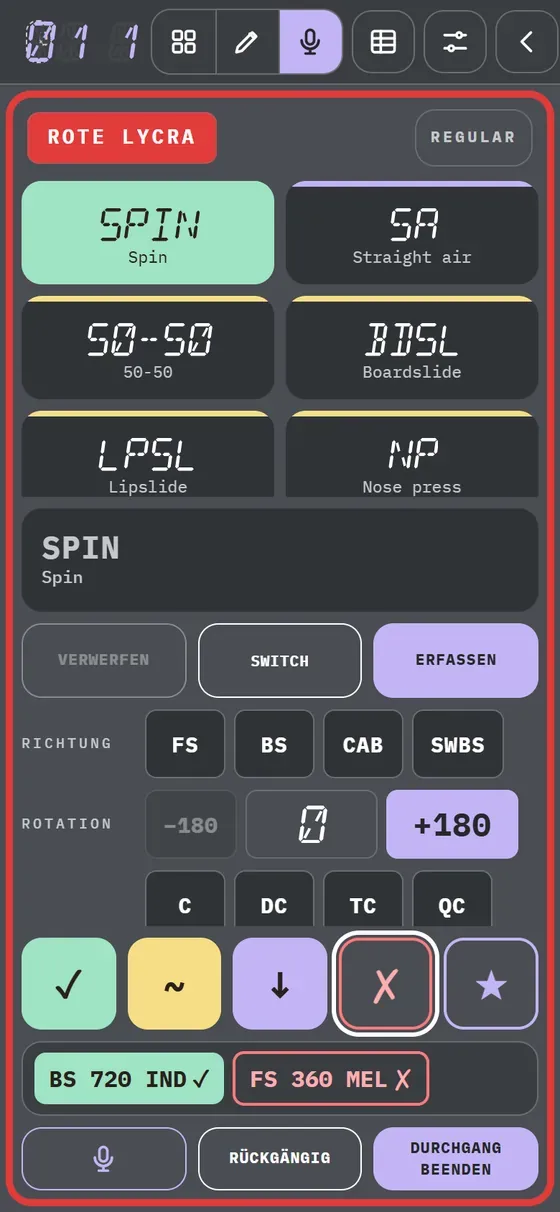 Demo in der App: Ihr Desk · Stimme