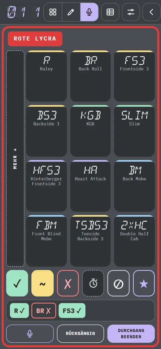 Demo in der App: Ihr Desk · Stimme