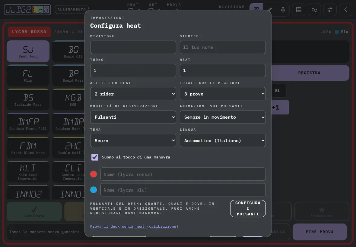 Configurare l'heat · 2/6
