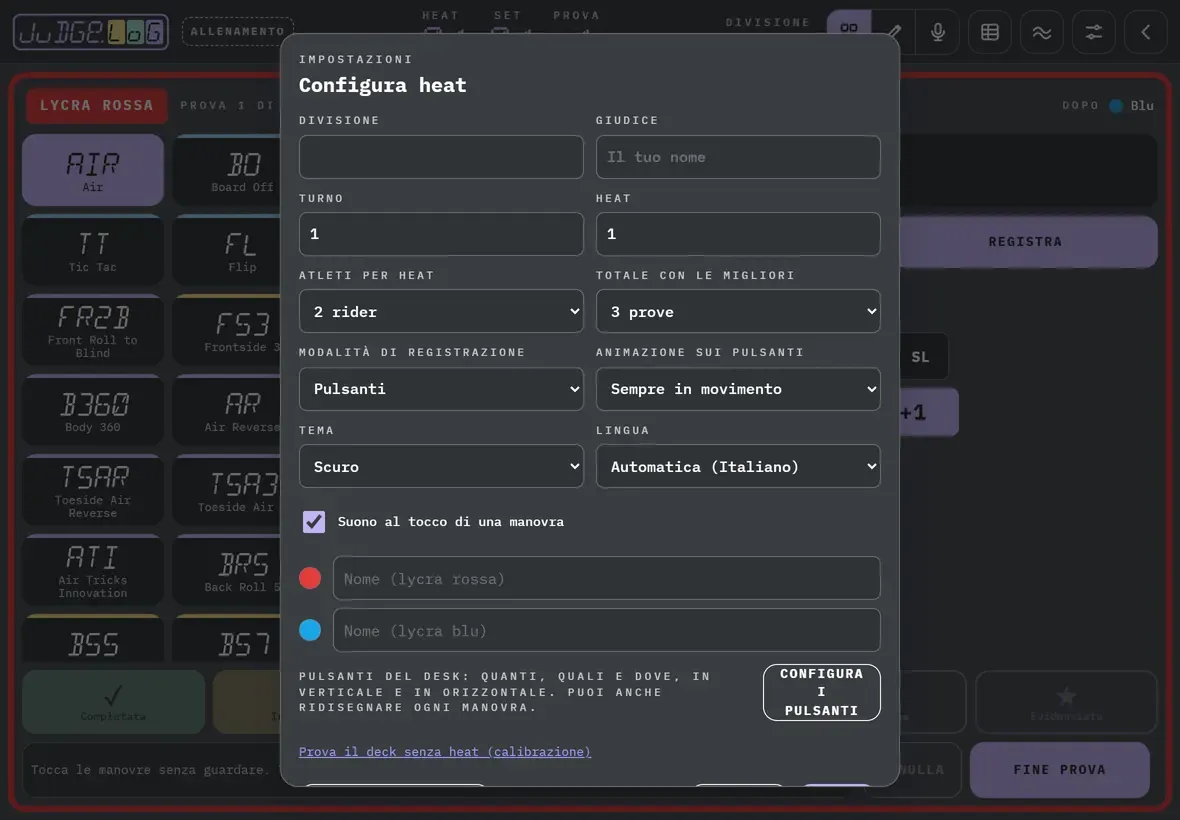 Configurare l'heat · 2/6