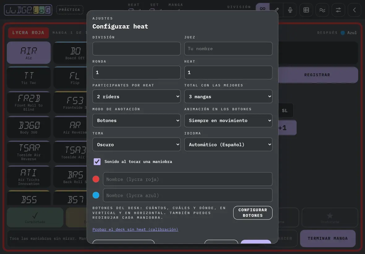 Configurar el heat · 2/6