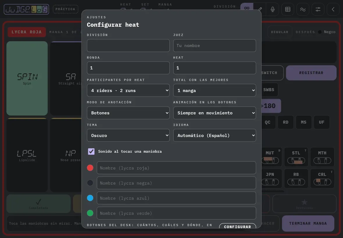 Configurar el heat · 2/6