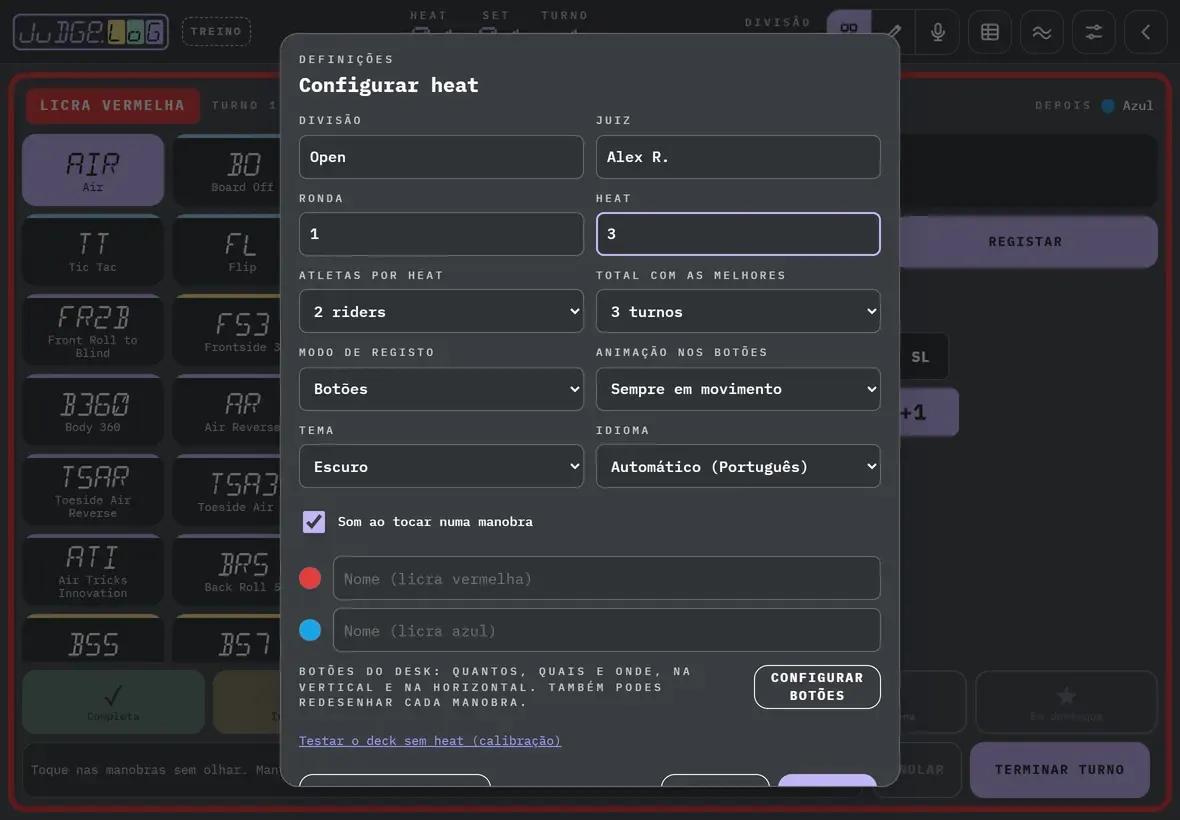 Configurar o heat · 3/6