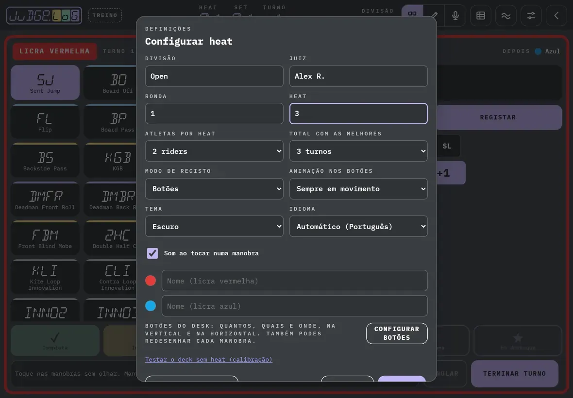 Configurar o heat · 3/6