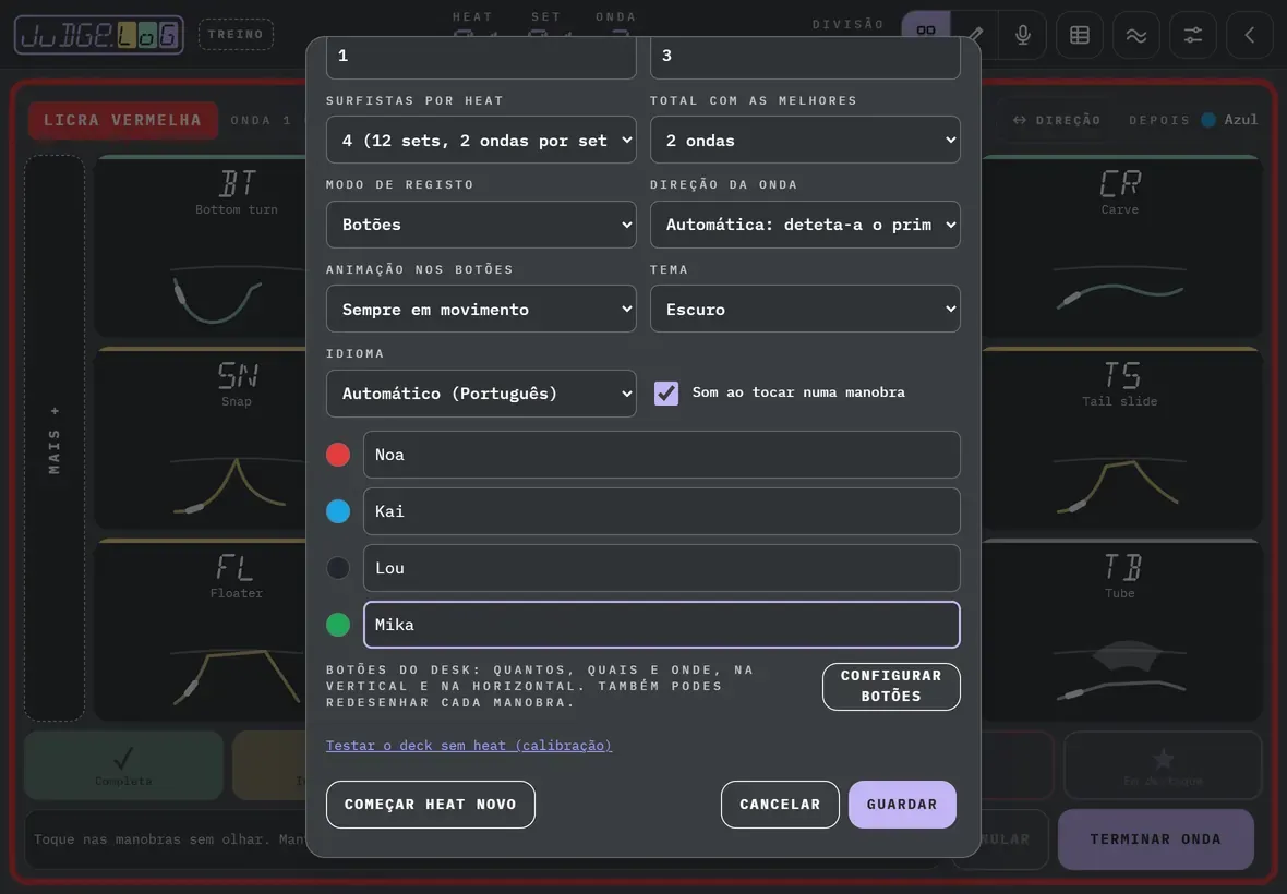Configurar o heat · 5/6