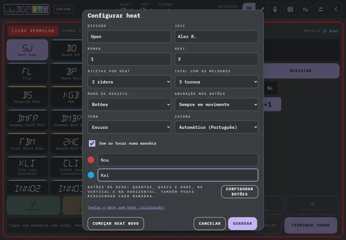 Configurar o heat · 5/6