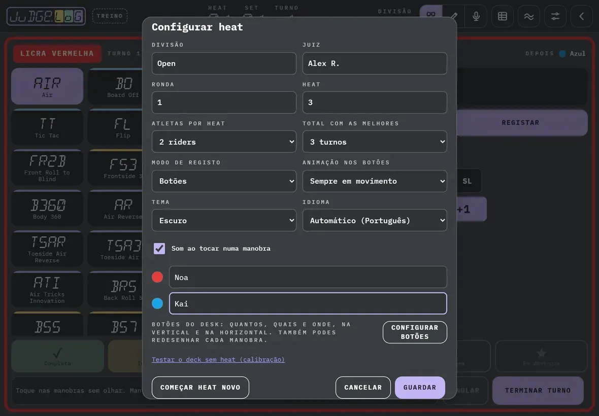 Configurar o heat · 5/6